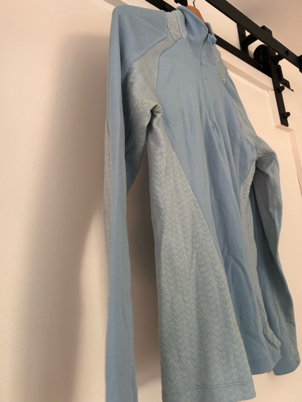 Smartwool Women's Light Blue Long-Sleeve Tech Top - Picture 3 of 10